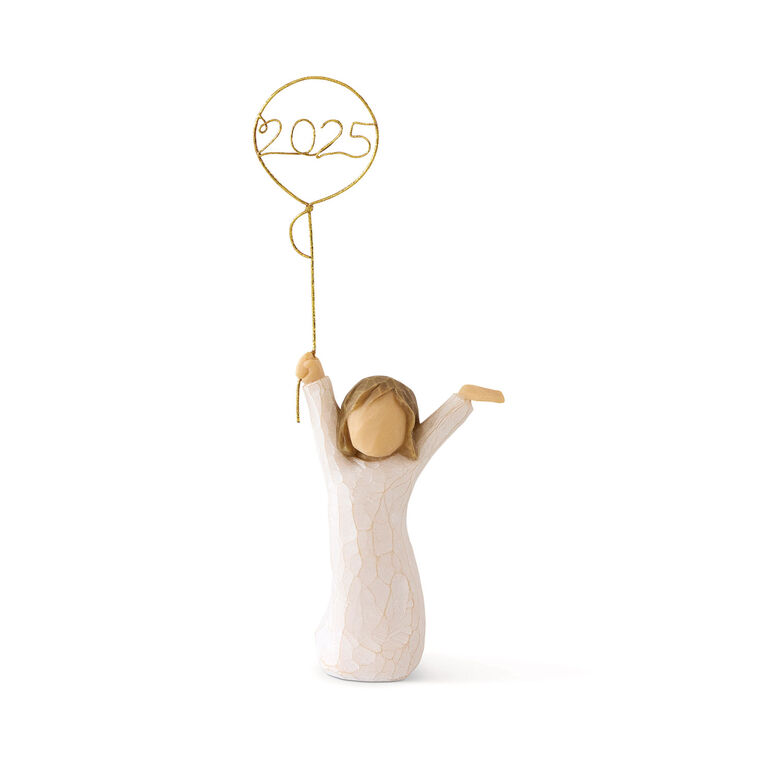Willow Tree Here's to You 2025 Girl with Balloon Figurine