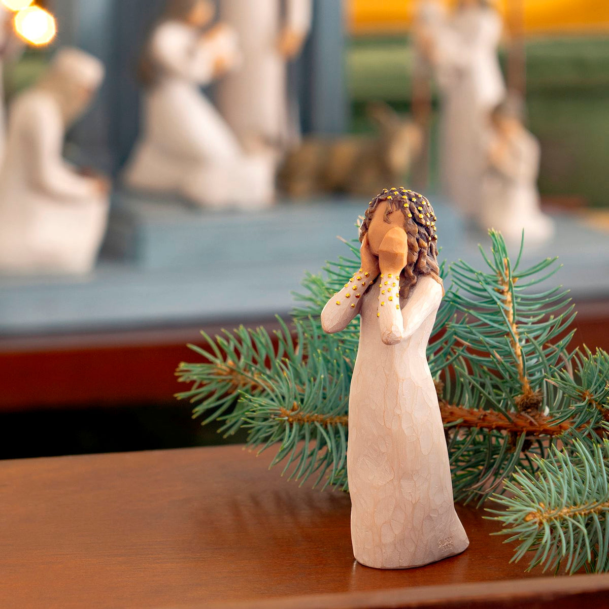 DemDaco Willow Tree Littlest Christmas Angel