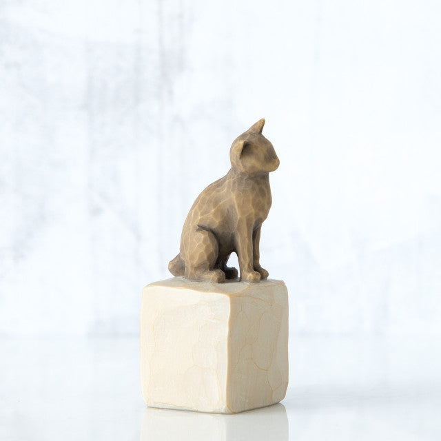 Love my Cat (dark) by Willow Tree Love my Cat (dark) by Willow Tree