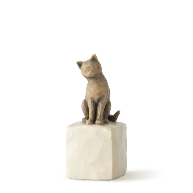 Willow Tree Love My Cat Figurine (Dark)