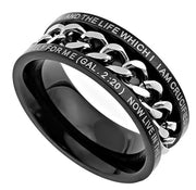 Black Chain Ring