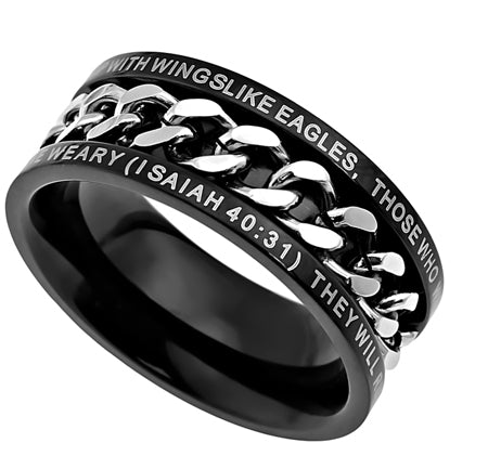 Black Chain Ring