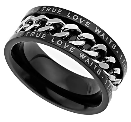 Black Chain Ring