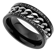 Black Chain Ring