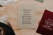 Emmanuel Christmas Postcard // 5-Pack