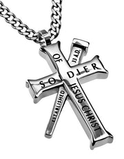 Established Silver Cross Necklace