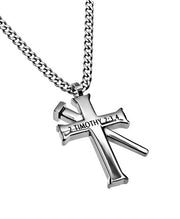 Established Silver Cross Necklace