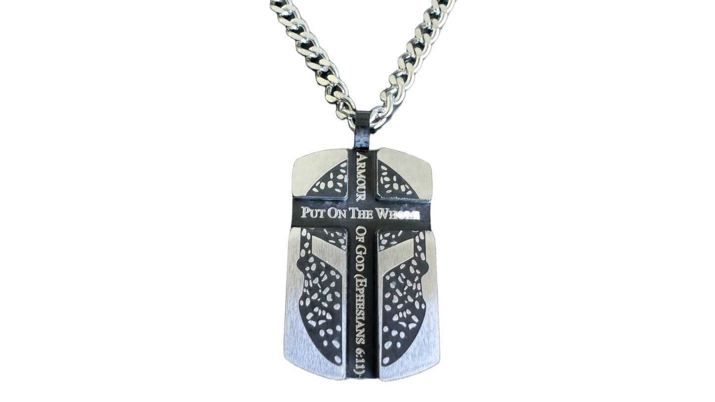 Helmet Shield  Necklace
