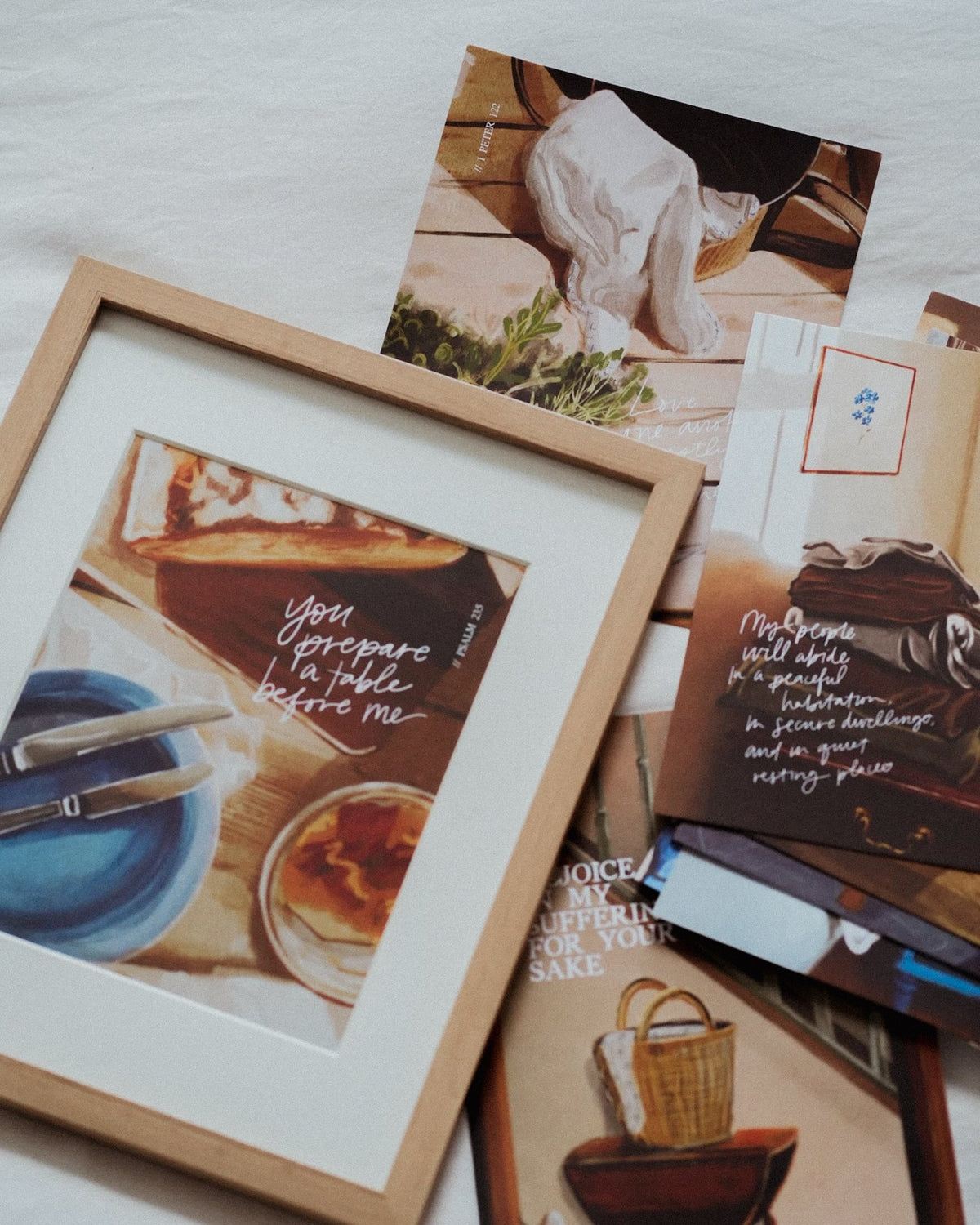 Marian Bible Verse Print Set (12 Prints)