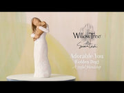 Willow Tree Adorable Dog (Golden Dog) Figurine*