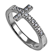 Sideways Cross Ring