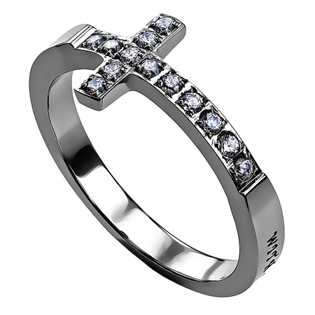 Sideways Cross Ring