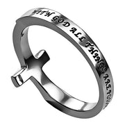 Sideways Cross Ring