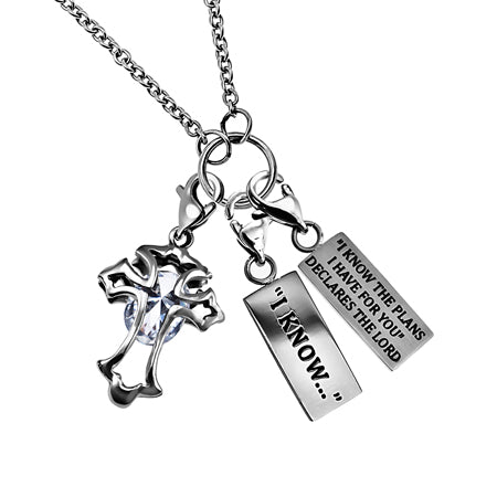 Silver Hang Charm Necklace