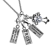 Silver Hang Charm Necklace